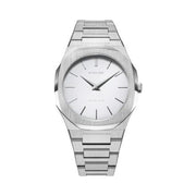 D1 Milano Men's Watch with Quartz Movement and White Dial - ML-0268