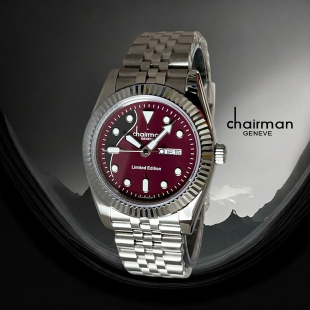 Chairman Geneve Limited Edition Luxury Watches with 1-Year Warranty