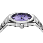 D1 Milano Women's Watch with Cinematic Movement and Lilac Dial - ML-0299