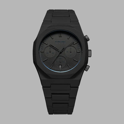 D1 Milano Men's Watch with Quartz Movement and Black Dial - ML-0315