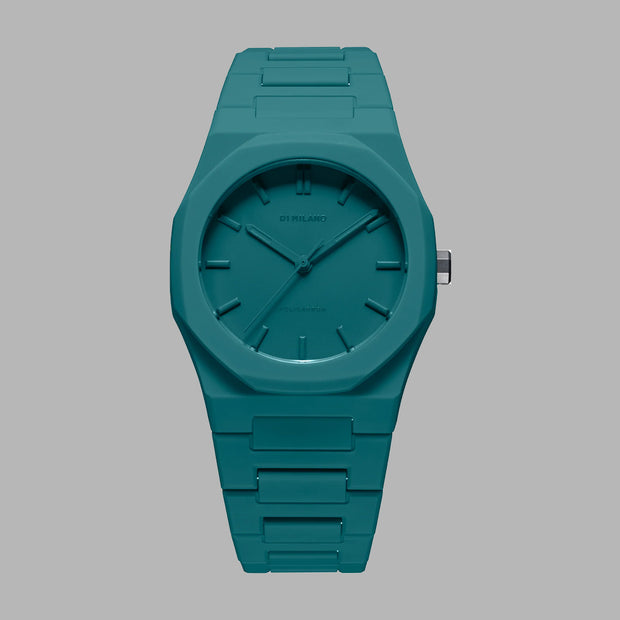 D1 Milano Men's Quartz Watch with Petrol Green Dial - ML-0335