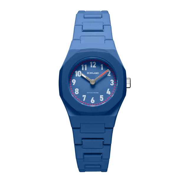 D1 Milano Quartz Movement Watch with Blue Dial - ML-0340