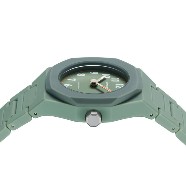 D1 Milano Quartz Movement Watch with Green Dial - ML-0341