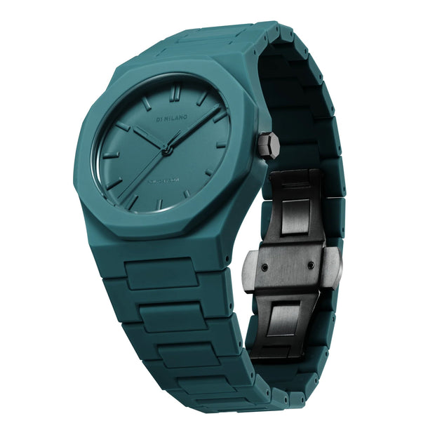 D1 Milano Men's Quartz Watch with Petrol Green Dial - ML-0335