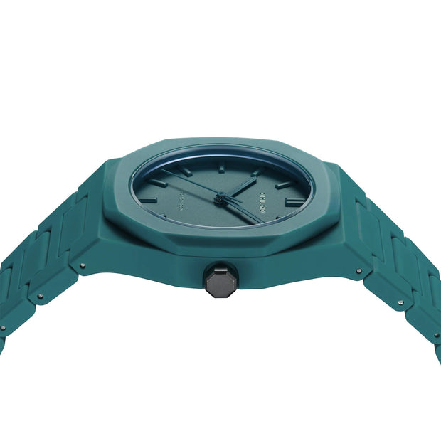 D1 Milano Men's Quartz Watch with Petrol Green Dial - ML-0335