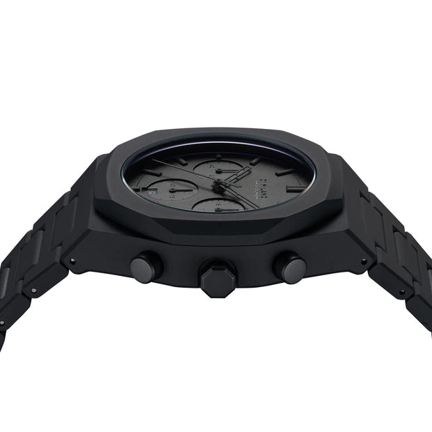 D1 Milano Men's Watch with Quartz Movement and Black Dial - ML-0315