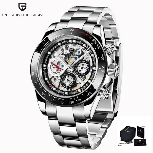 Pagani Design Automatic Men's Rainbow 40mm Watch | PD-1653