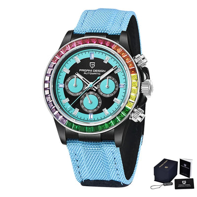 Pagani Design Automatic Rainbow Circle Men's Watch 40mm | PD-1732