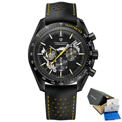 New Moon Dark Men's Chronograph Watch by Pagani Design, 40mm | PD-1779