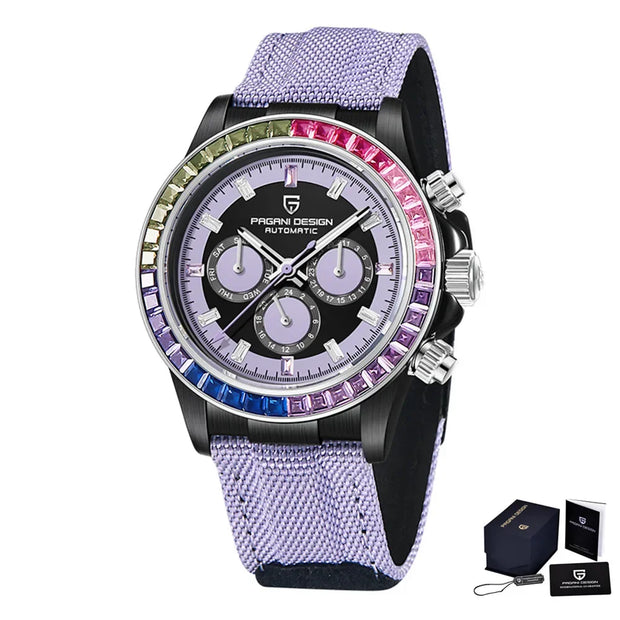 Pagani Design Automatic Rainbow Circle Men's Watch 40mm | PD-1732