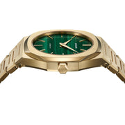 D1 Milano Men's Quartz Movement Watch with Green Dial - ML-0305