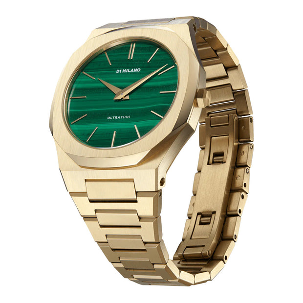 D1 Milano Men's Quartz Movement Watch with Green Dial - ML-0305