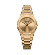 D1 Milano Women's Quartz Watch with Gold Dial - ML-0328