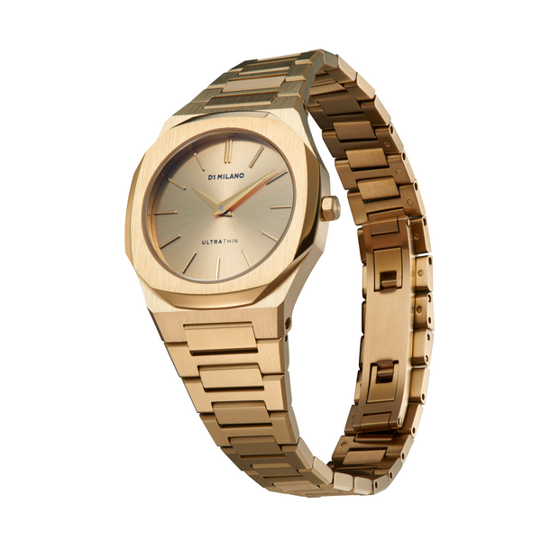 D1 Milano Women's Quartz Watch with Gold Dial - ML-0328