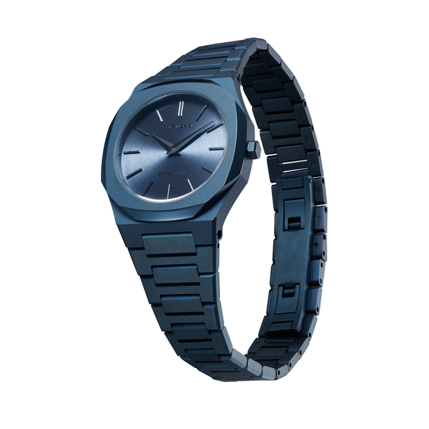 D1 Milano Quartz Movement Watch with Blue Dial - ML-0330