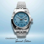 Original Chairman Arabic Numbers & Date Luxury Men's Watch One-Clickpicks