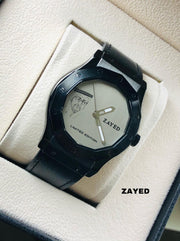 Zayed Men's Watch with Black Metal Strap - Limited Edition